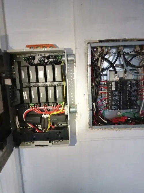 Electrical panel upgrade completed for Commercial Electrician Services in Lansing